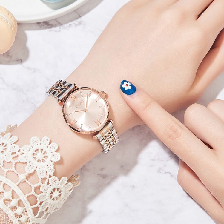 Diamond Quartz Wrist Watch - Image 3