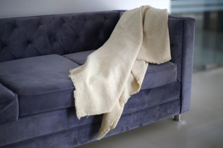 Handloom 100% Cotton Khaddar Throw - Image 4